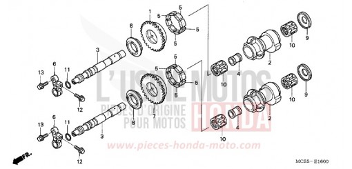ARBRE DE BALANCIER ST1300A4 de 2004